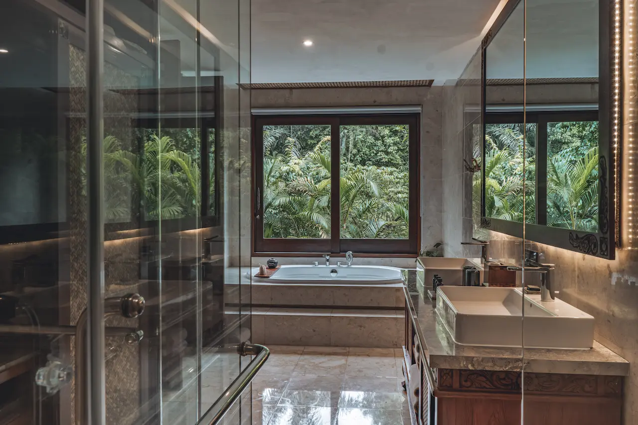 Grand Two Bedroom Private Pool Villa with River View