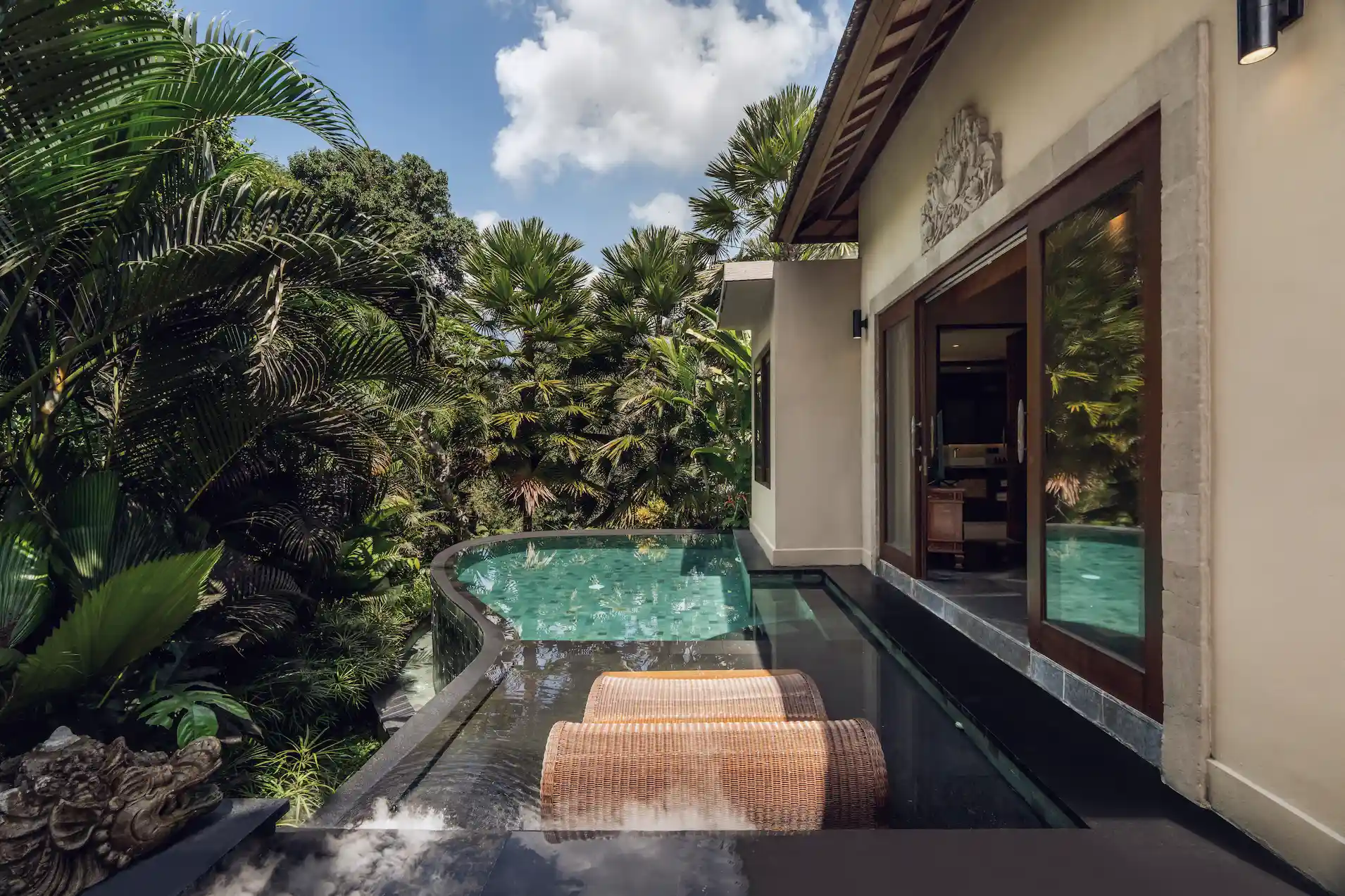 Grand Two Bedroom Private Pool Villa with River View