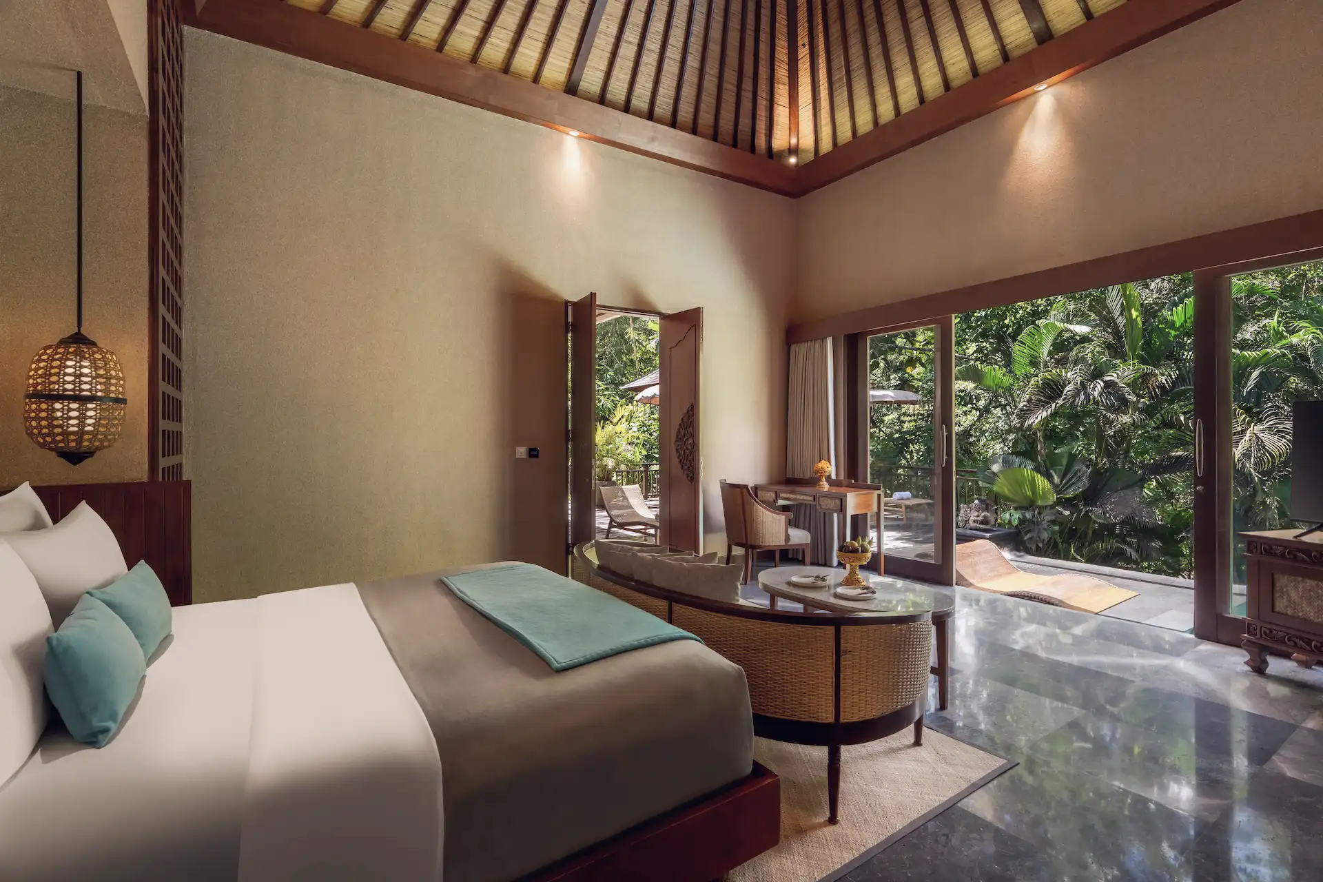 Grand Two Bedroom Private Pool Villa with River View