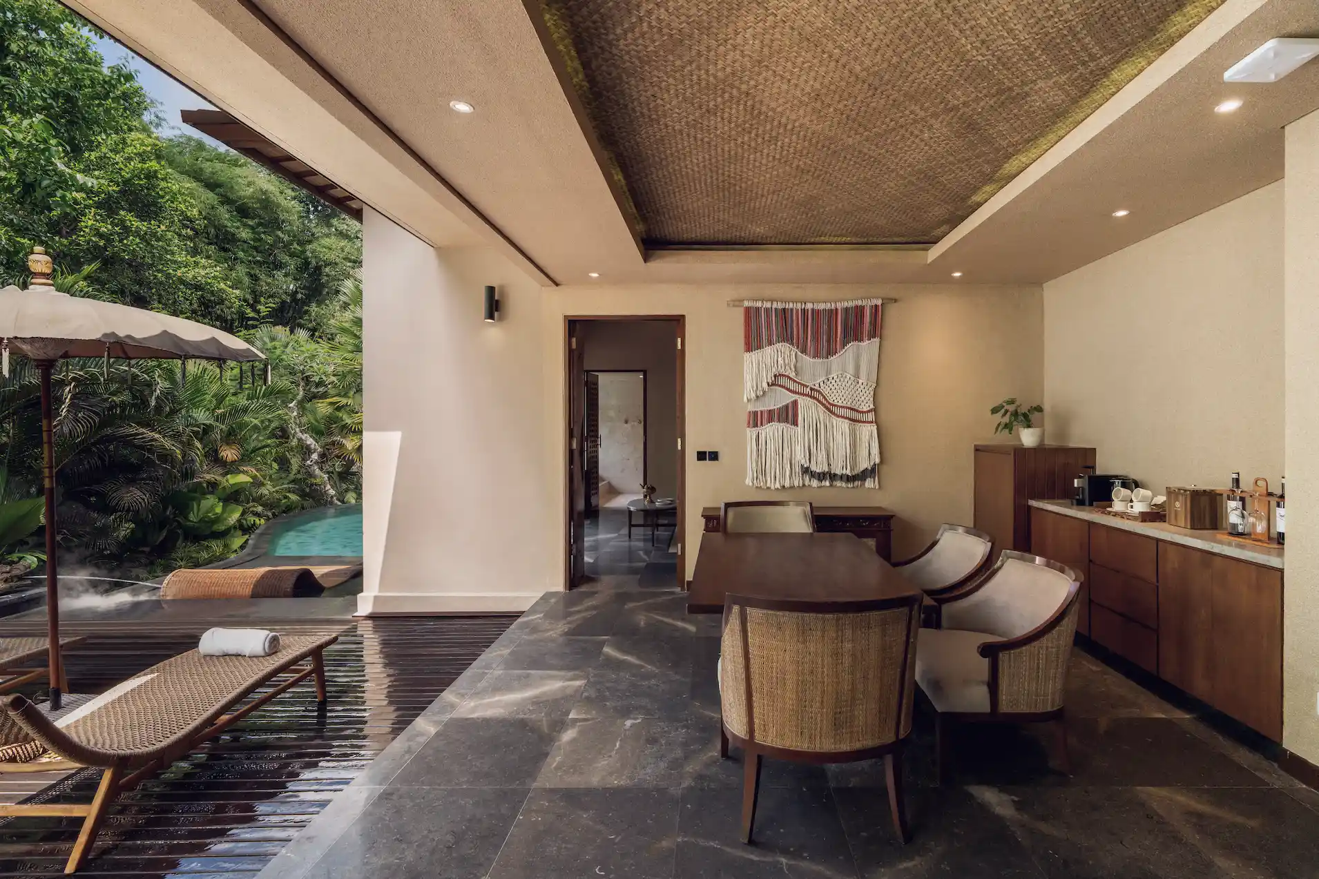 Grand Two Bedroom Private Pool Villa with River View