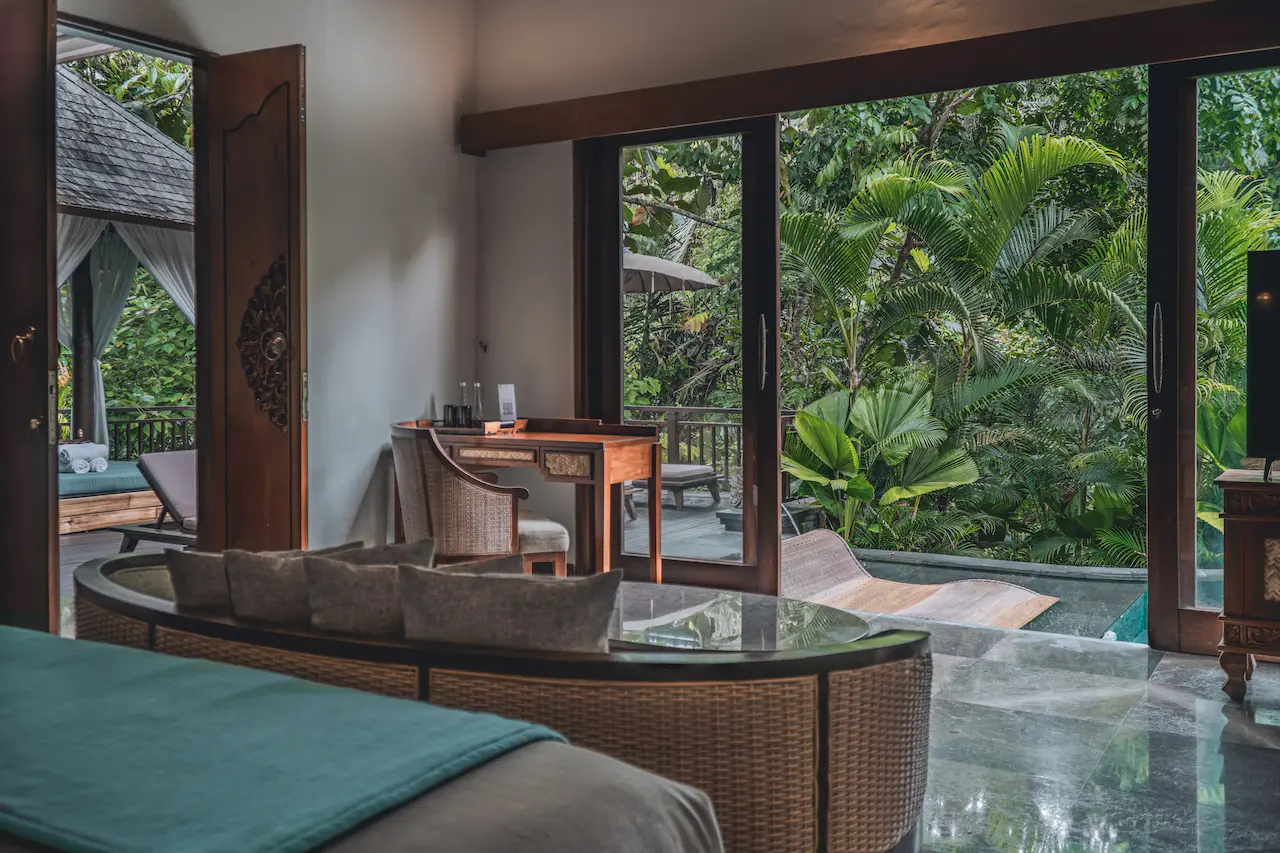 Grand Two Bedroom Private Pool Villa with River View