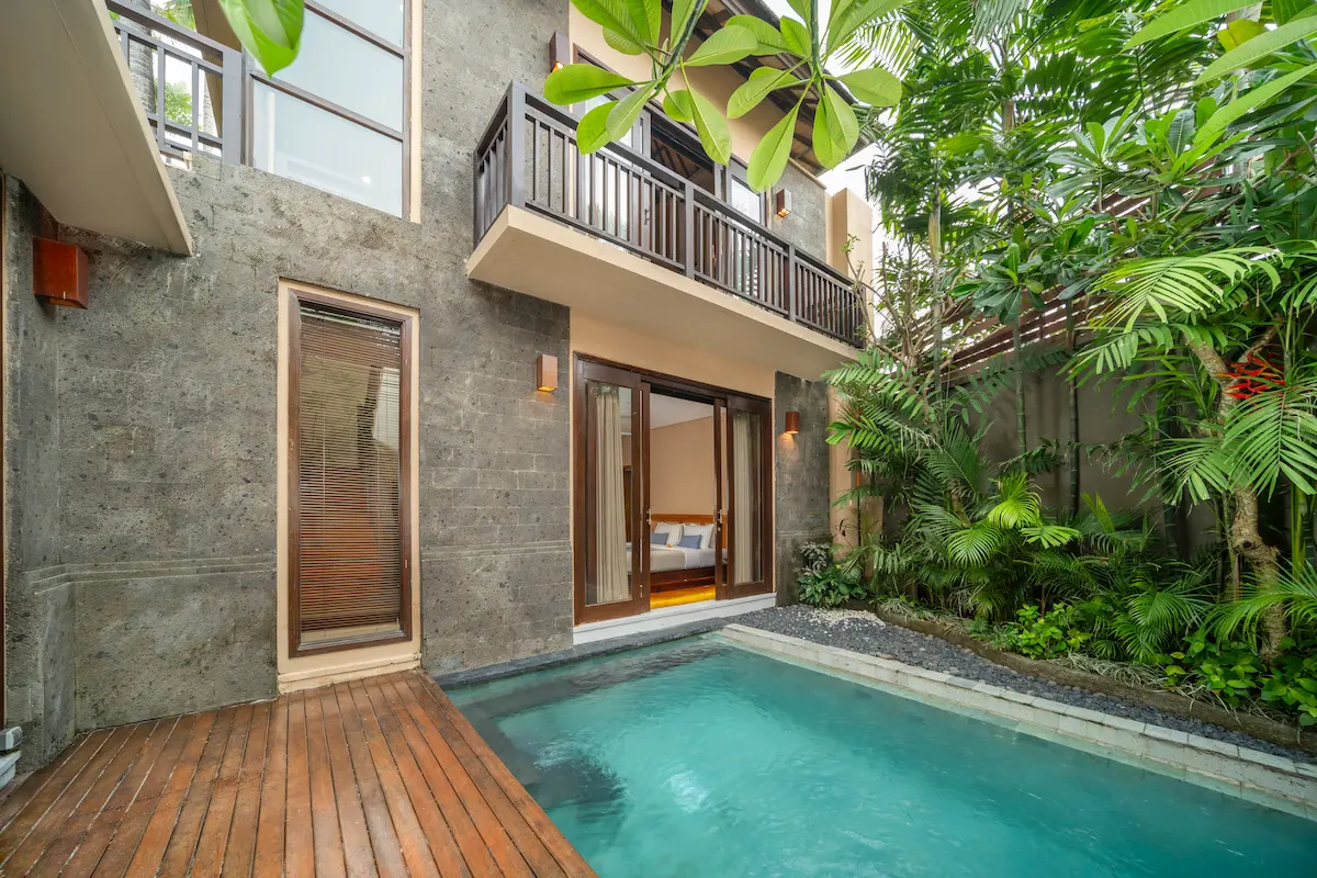 Three Bedroom with Private Pool and Bathtub