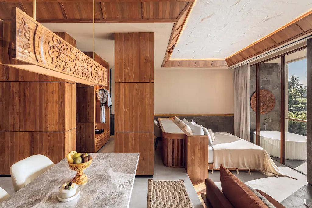 Suite With Rice Field View