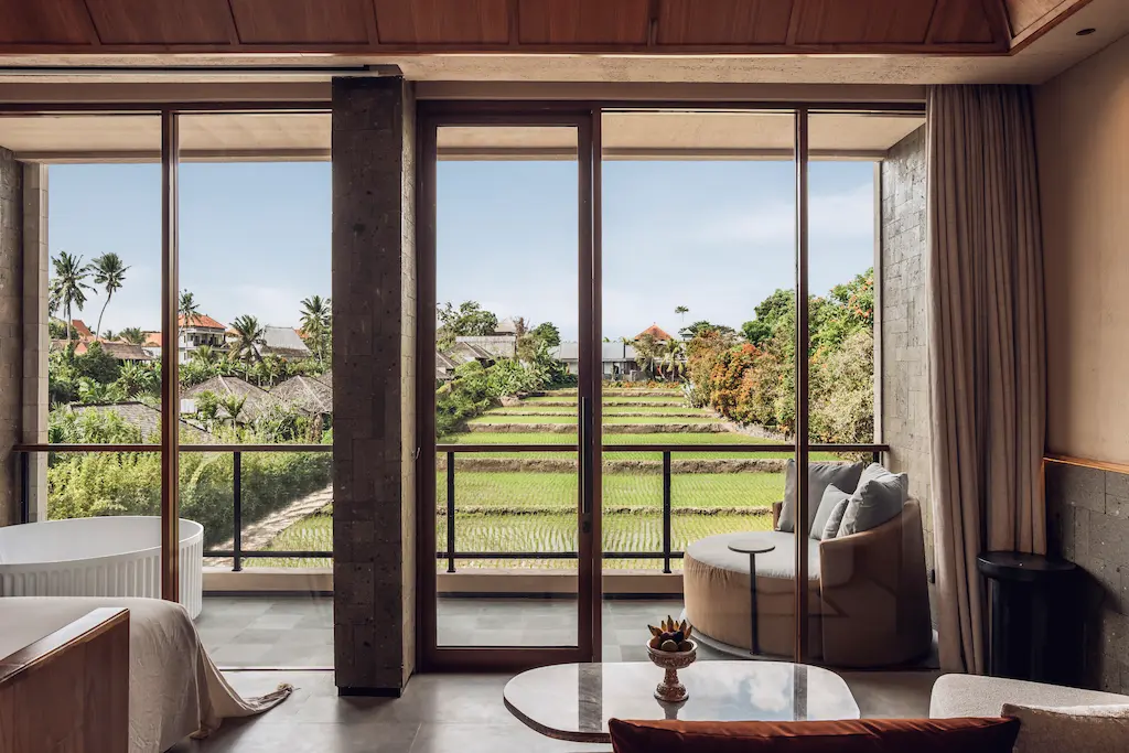 Suite With Rice Field View