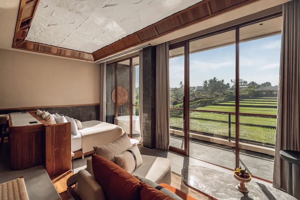 Suite With Rice Field View