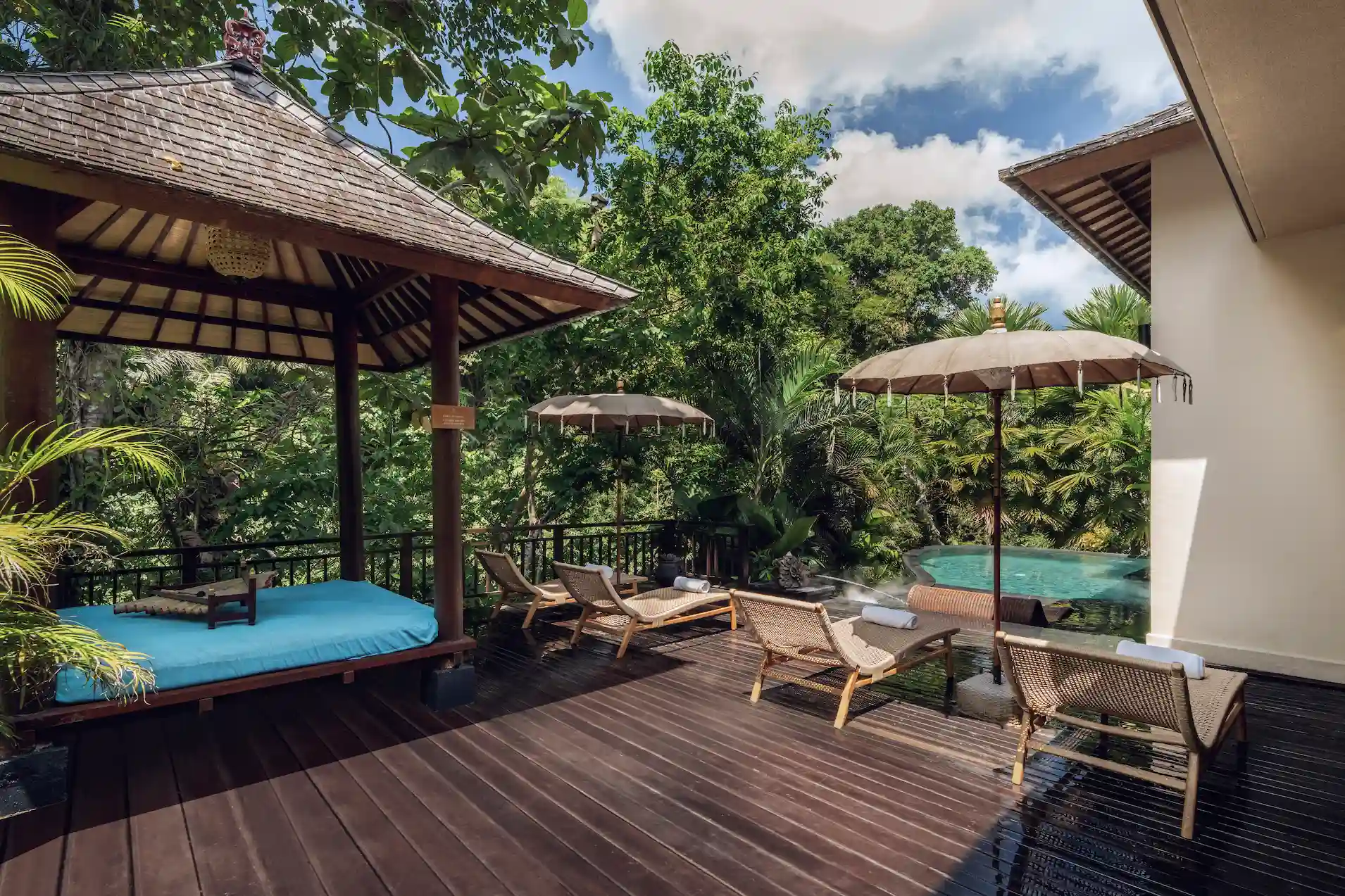 Grand Two Bedroom Private Pool Villa with River View