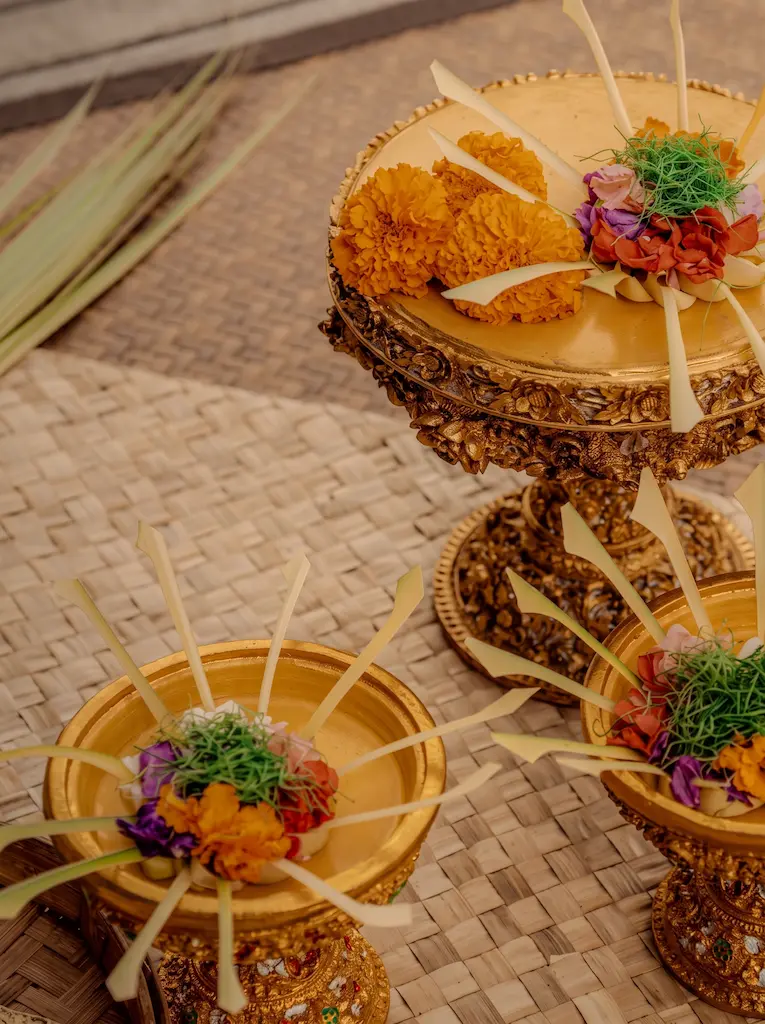 Balinese Canang Making