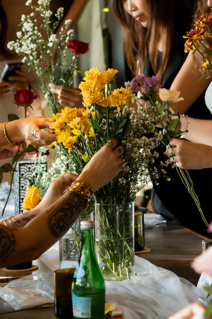 Flower Arrangement Class