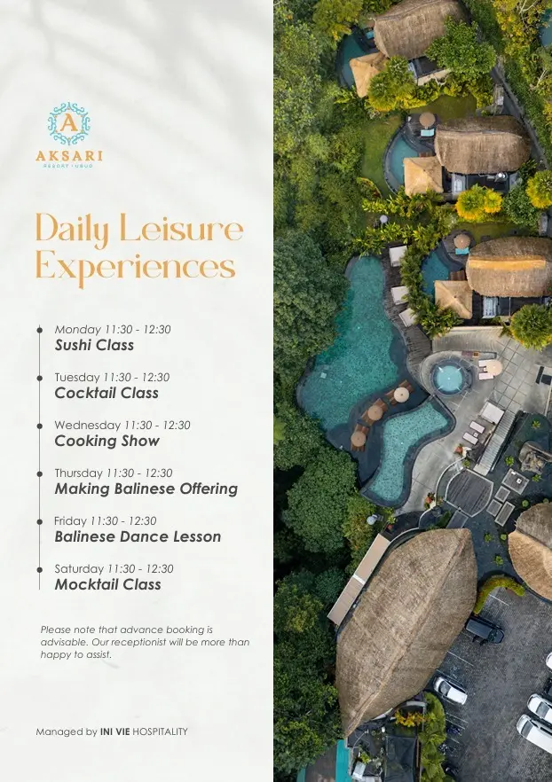 GUEST ACTIVITIES OF THE DAY