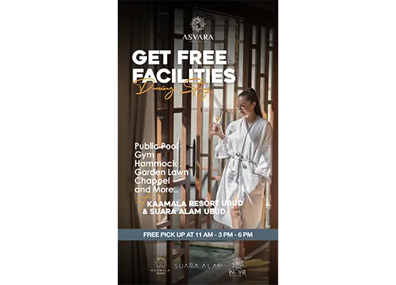 FREE FACILITIES DURING STAY