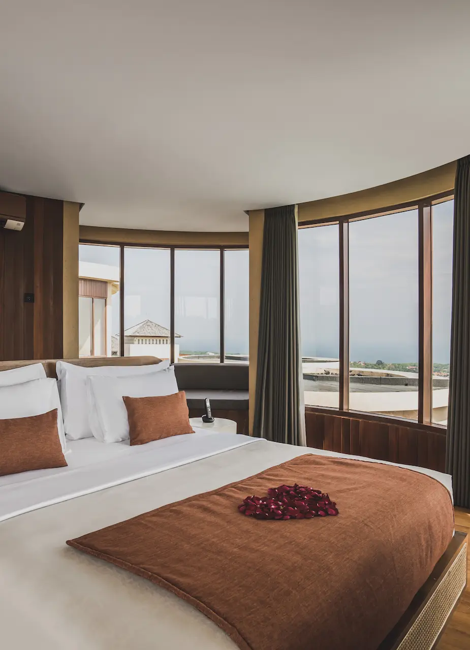 Heartshape Decor on Bed