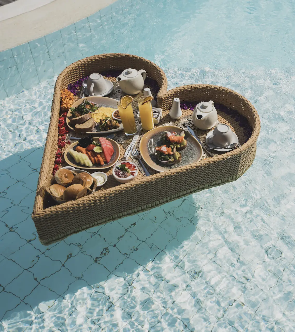 Floating Breakfast Tray