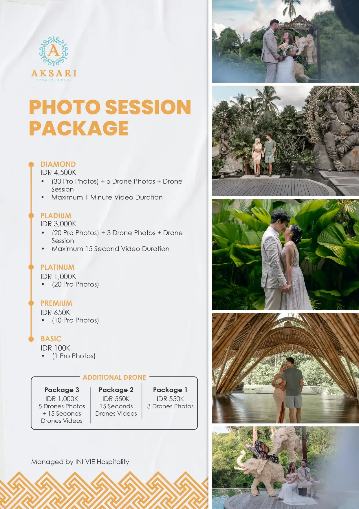 PHOTO SESSION PACKAGE