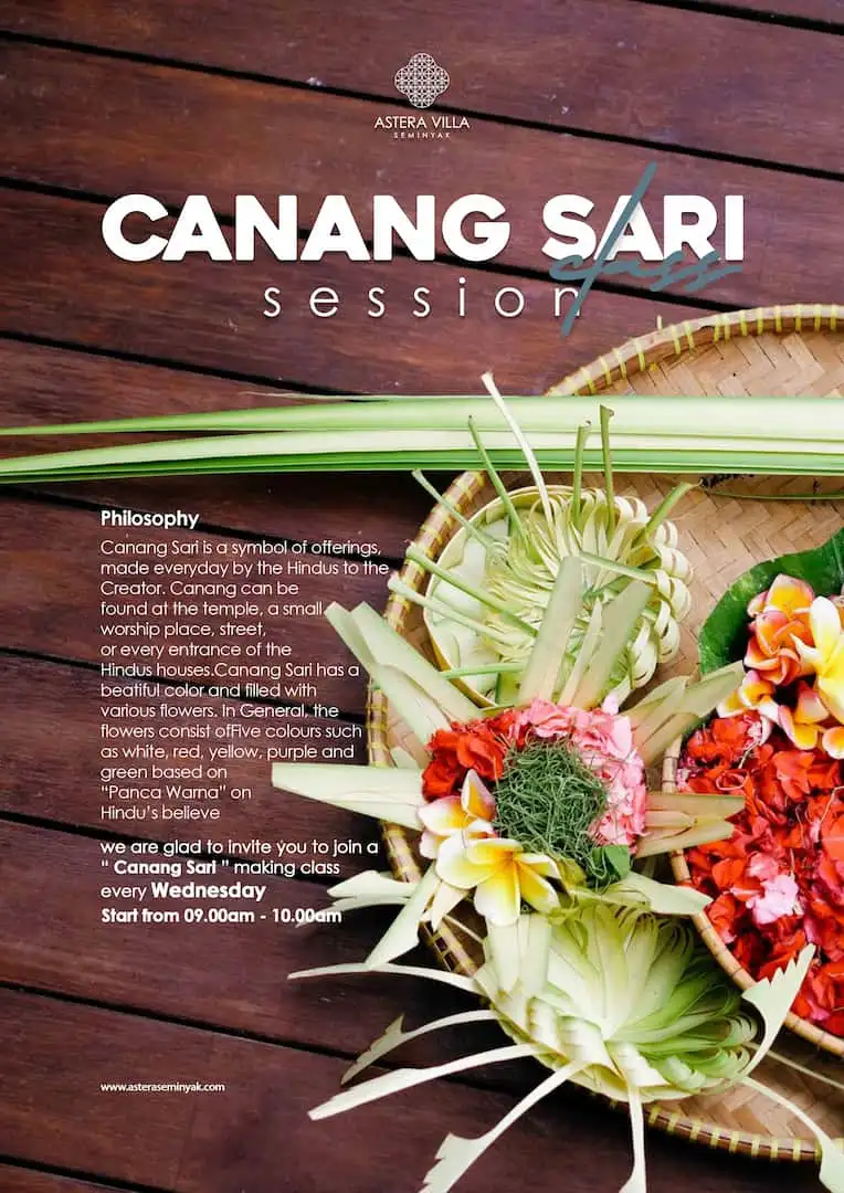 CANANG SARI SESSION